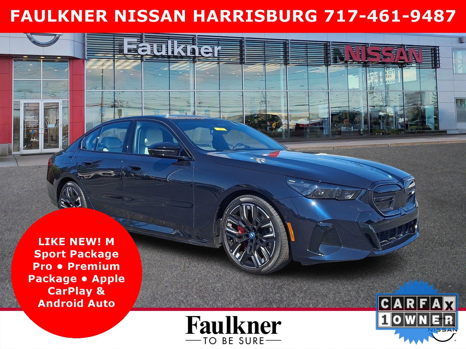 Used 2024 BMW i5 M60 w/ Premium Package image 1