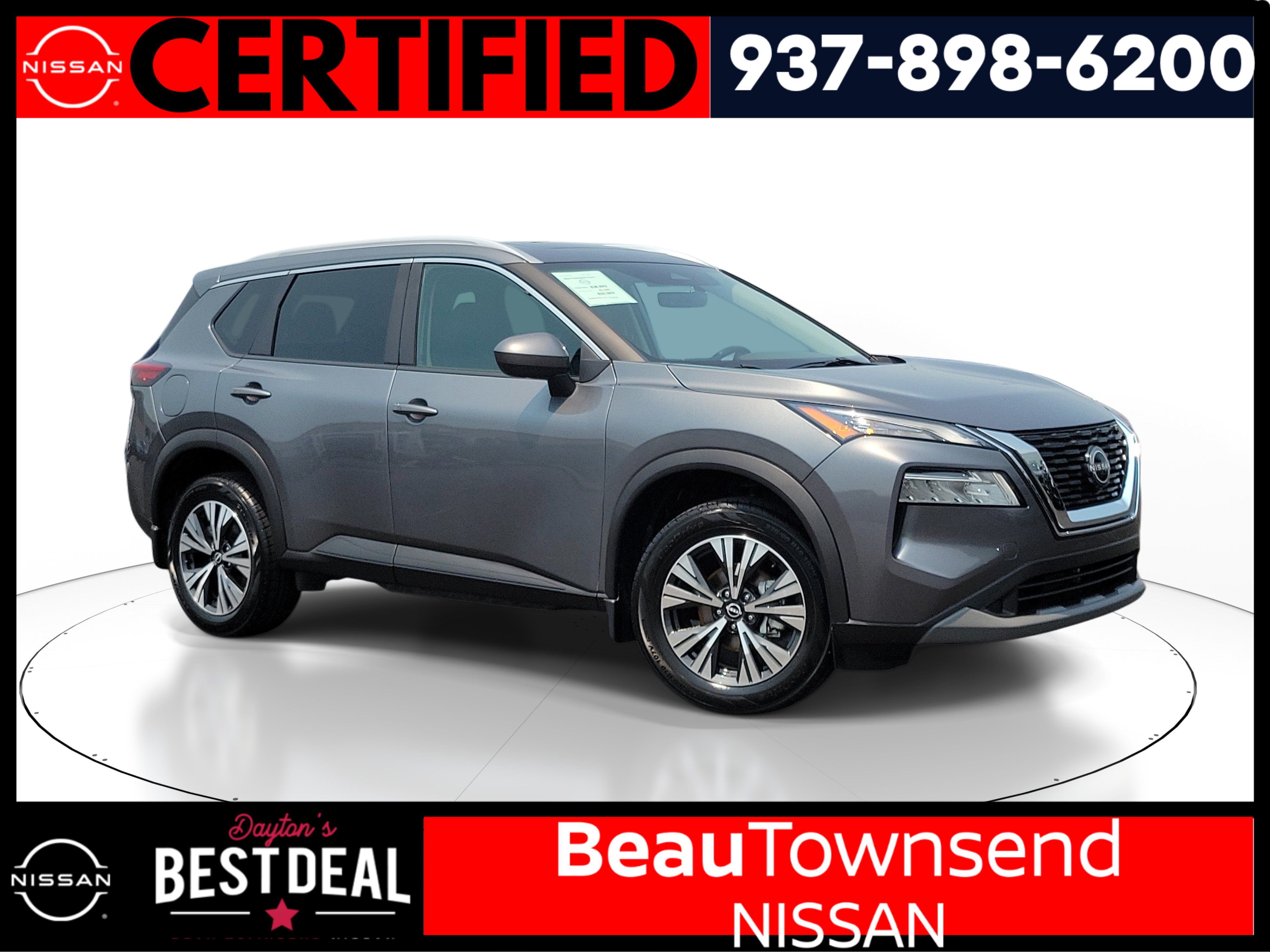 Certified 2023 Nissan Rogue SV w/ SV Premium B Package AWD/4WD 360° Tour