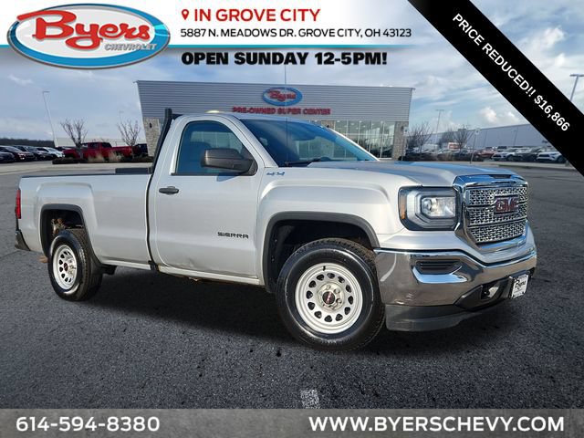 Used 2018 GMC Sierra 1500 4x4 Regular Cab