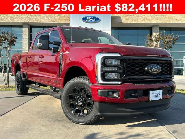 New 2026 Ford F250 Lariat w/ Black Appearance Package