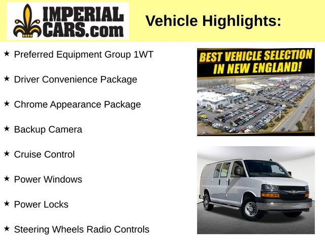 Certified 2024 Chevrolet Express 2500 Work Van w/ Driver Convenience Package image 7