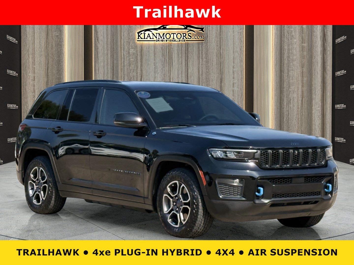 Used 2023 Jeep Grand Cherokee Trailhawk 4xe AWD/4WD 360° Tour