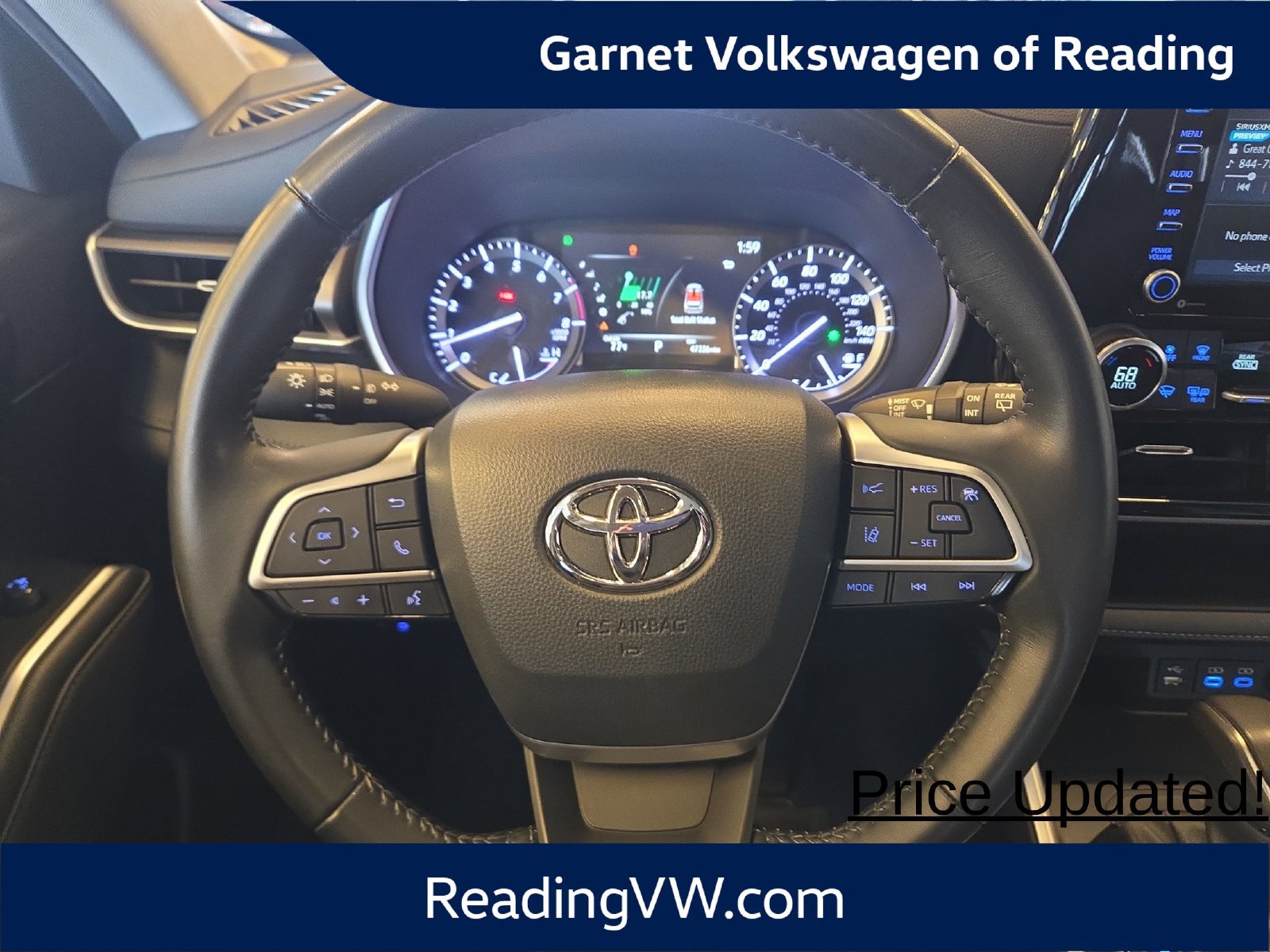 Used 2022 Toyota Highlander XLE AWD/4WD image 15