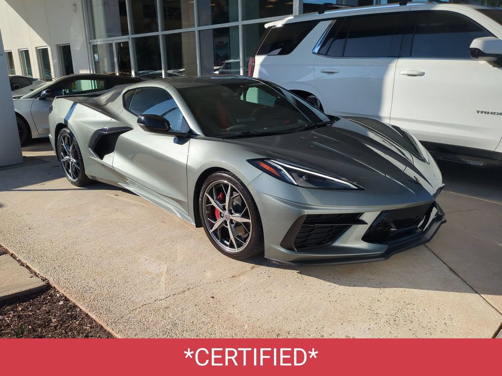Certified 2022 Chevrolet Corvette Stingray Preferred Cpe RWD image 2