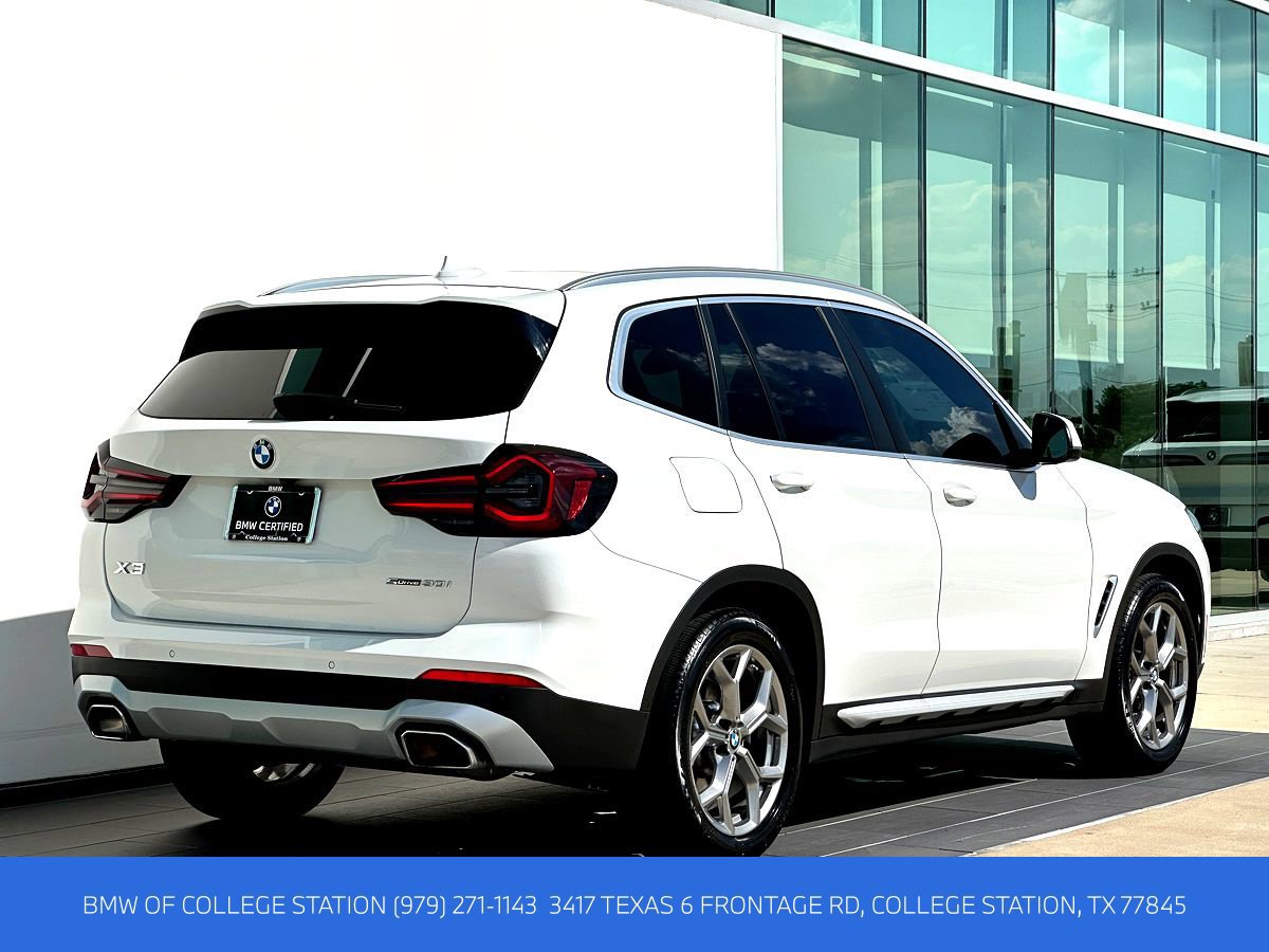 Certified 2024 BMW X3 sDrive30i w/ Convenience Package RWD image 4