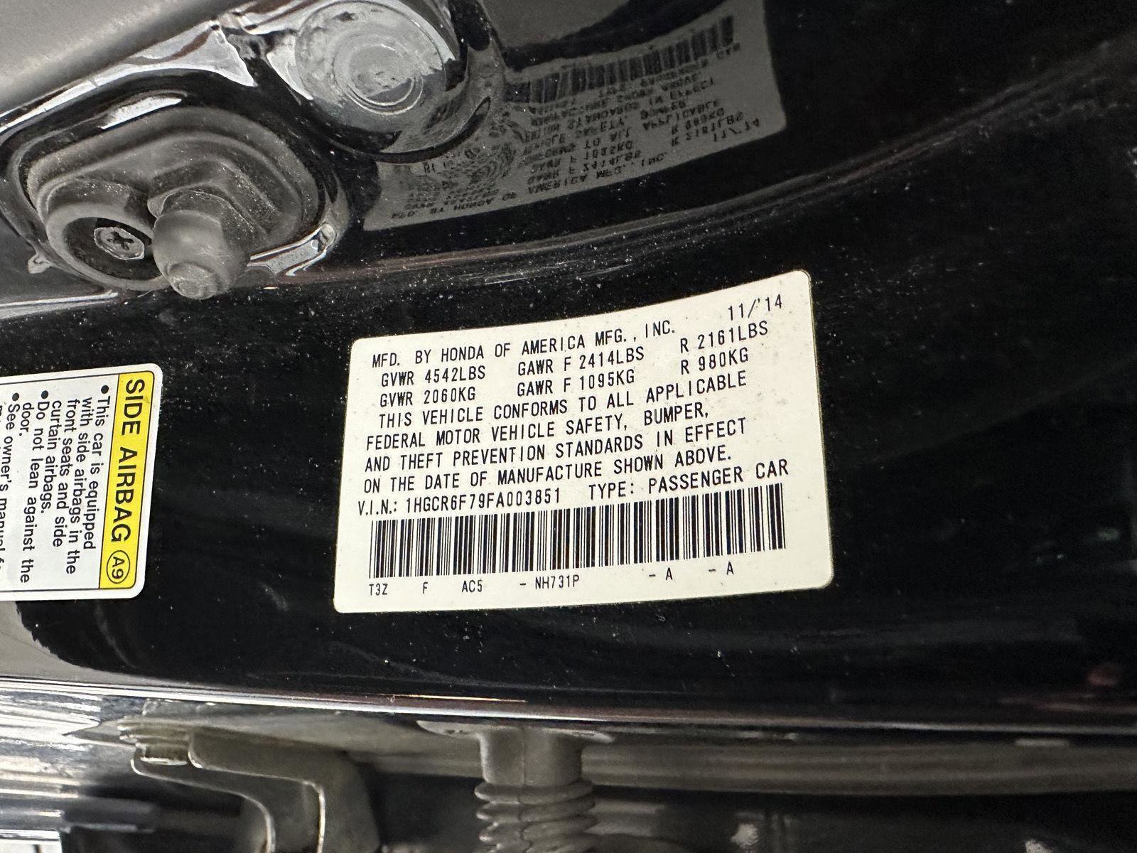 Used 2015 Honda Accord Touring image 12