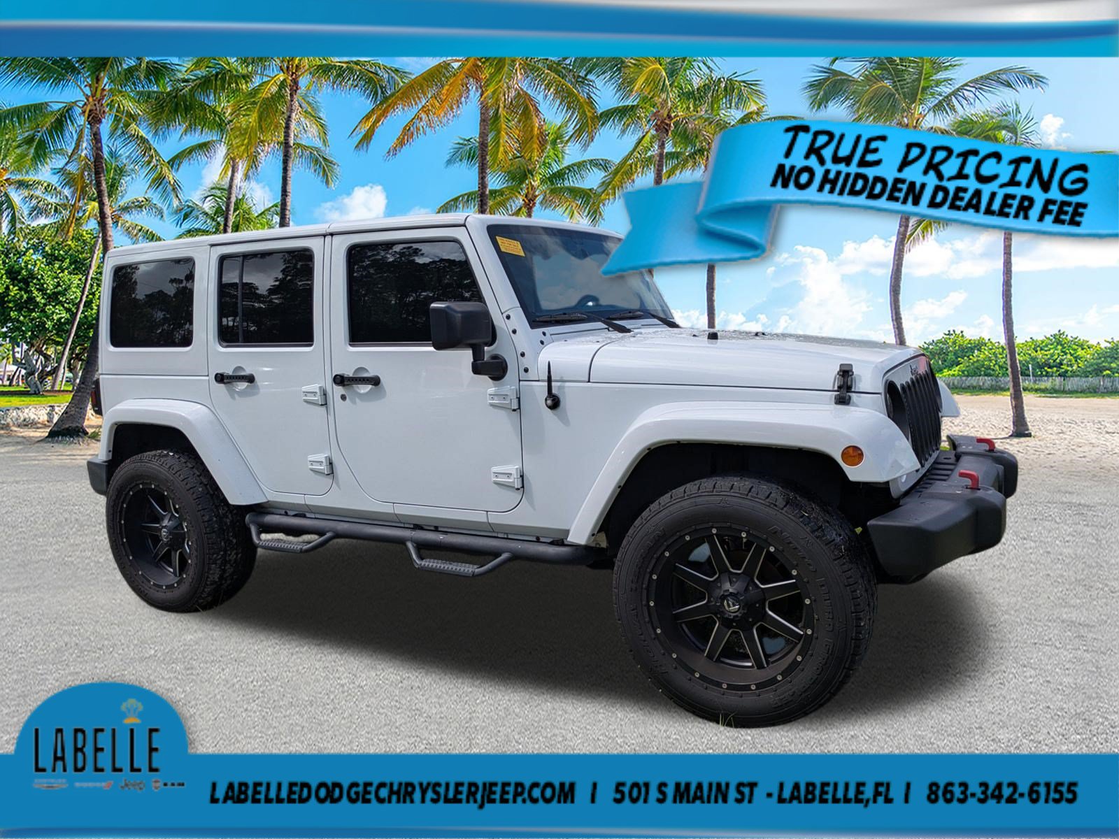 Used 2016 Jeep Wrangler Unlimited Sahara w/ Connectivity Group AWD/4WD image 1