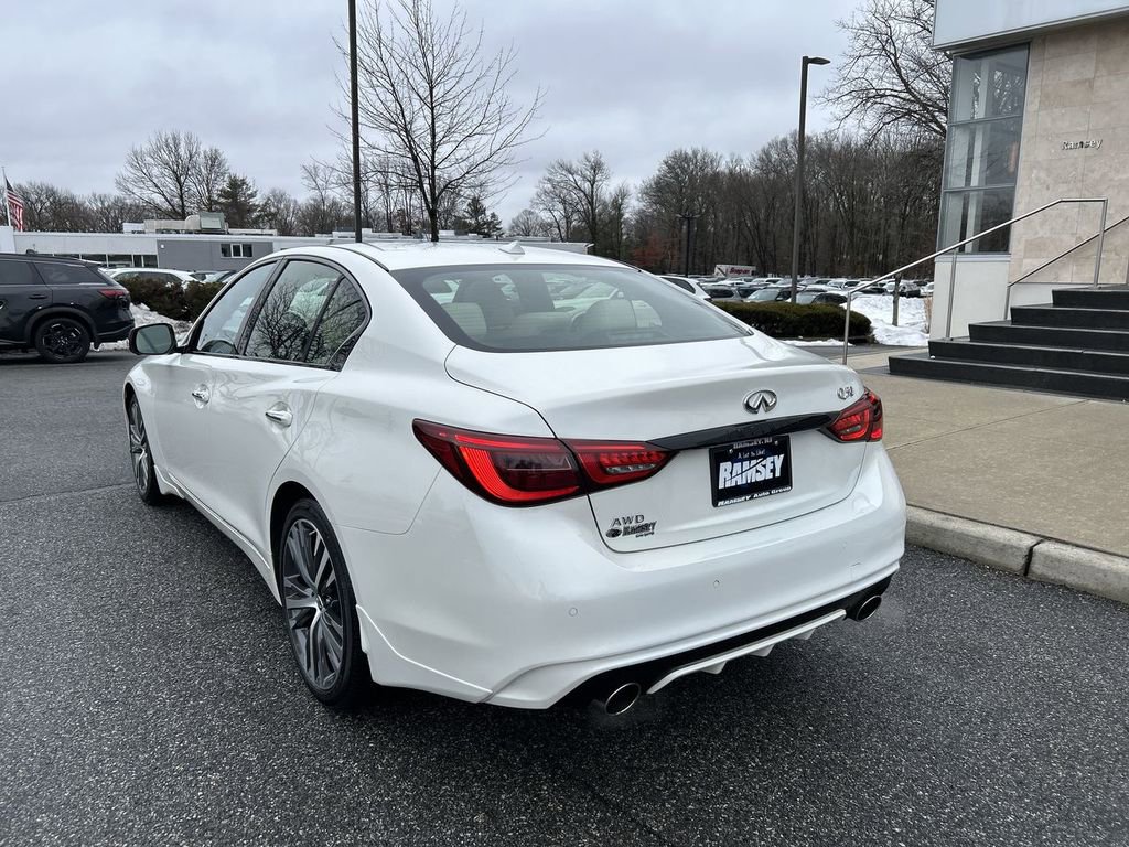Certified 2023 INFINITI Q50 Sensory image 6
