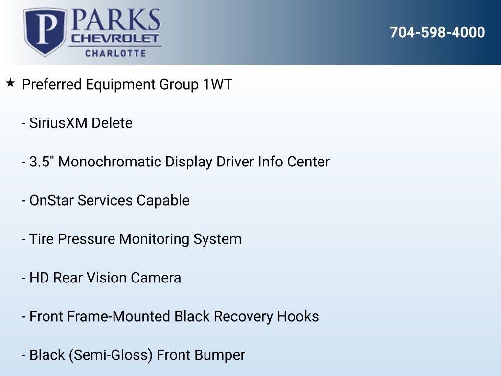 New 2025 Chevrolet Silverado 1500 W/T w/ WT Value Package image 21