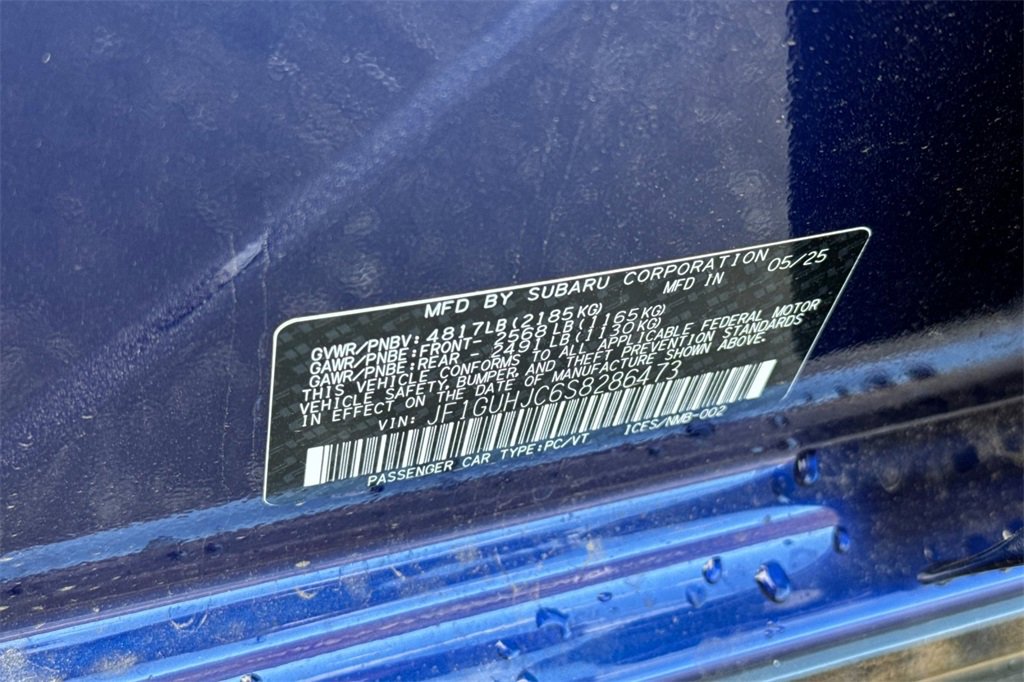 New 2025 Subaru Impreza RS w/ Popular Package #1 image 32