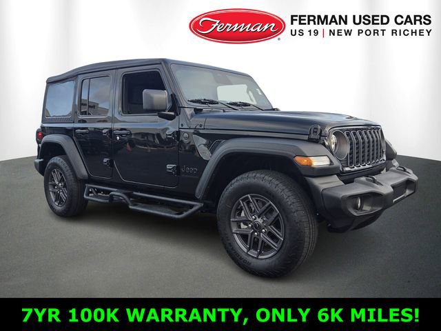 Certified 2025 Jeep Wrangler Unlimited Sport