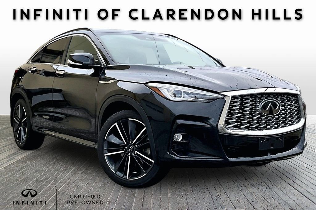 Certified 2022 INFINITI QX55 Luxe w/ Cargo Package image 1
