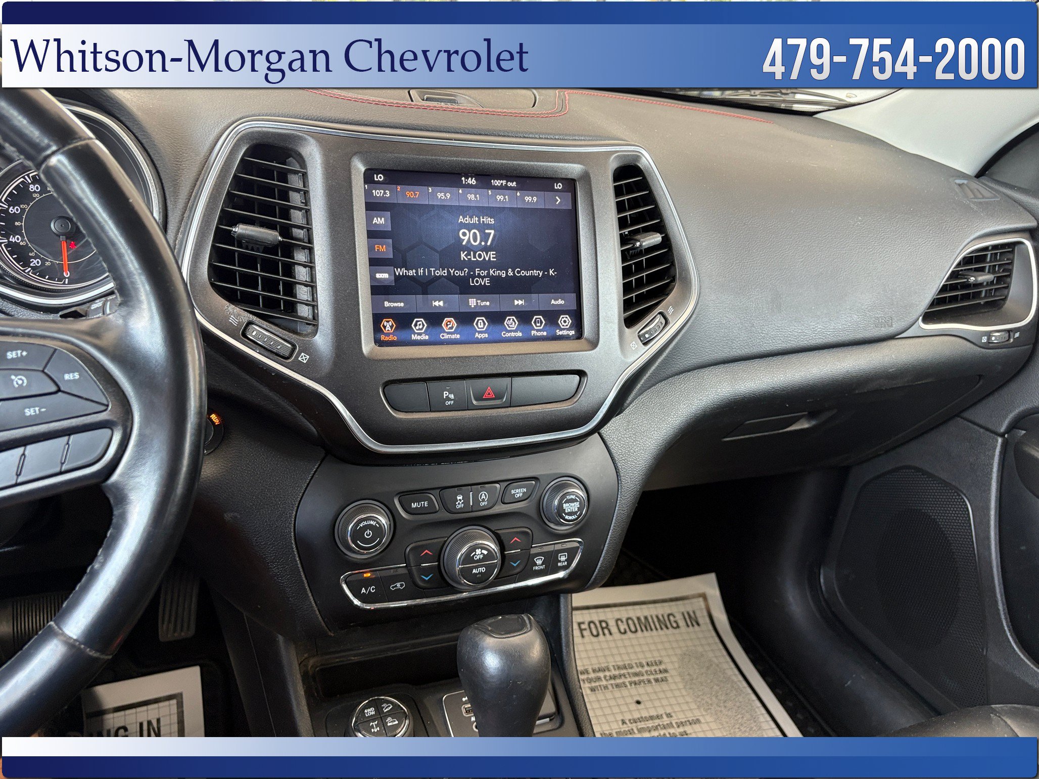 Used 2020 Jeep Cherokee Trailhawk w/ Comfort/Convenience Group AWD/4WD image 19