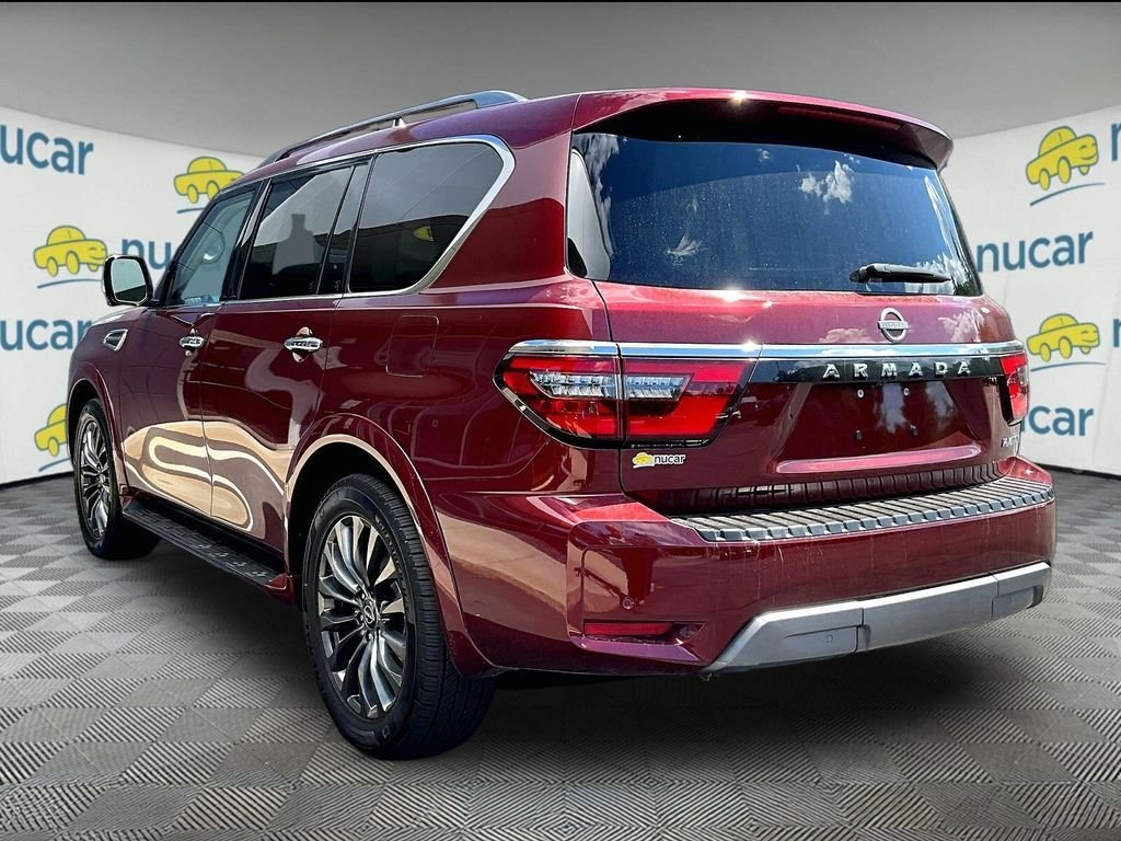 Used 2024 Nissan Armada Platinum w/ Captain's Chairs Package AWD/4WD image 5