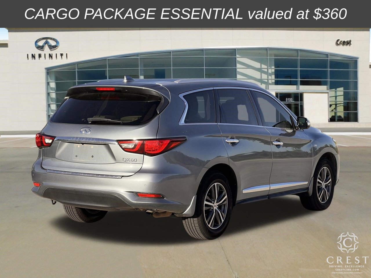 Used 2019 INFINITI QX60 Luxe w/ Essential Package FWD image 3