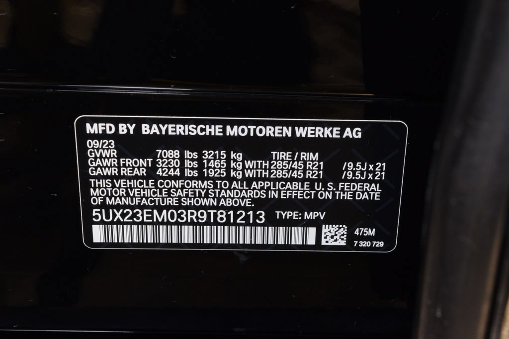 Used 2024 BMW X7 xDrive40i w/ M Sport Package AWD/4WD image 45