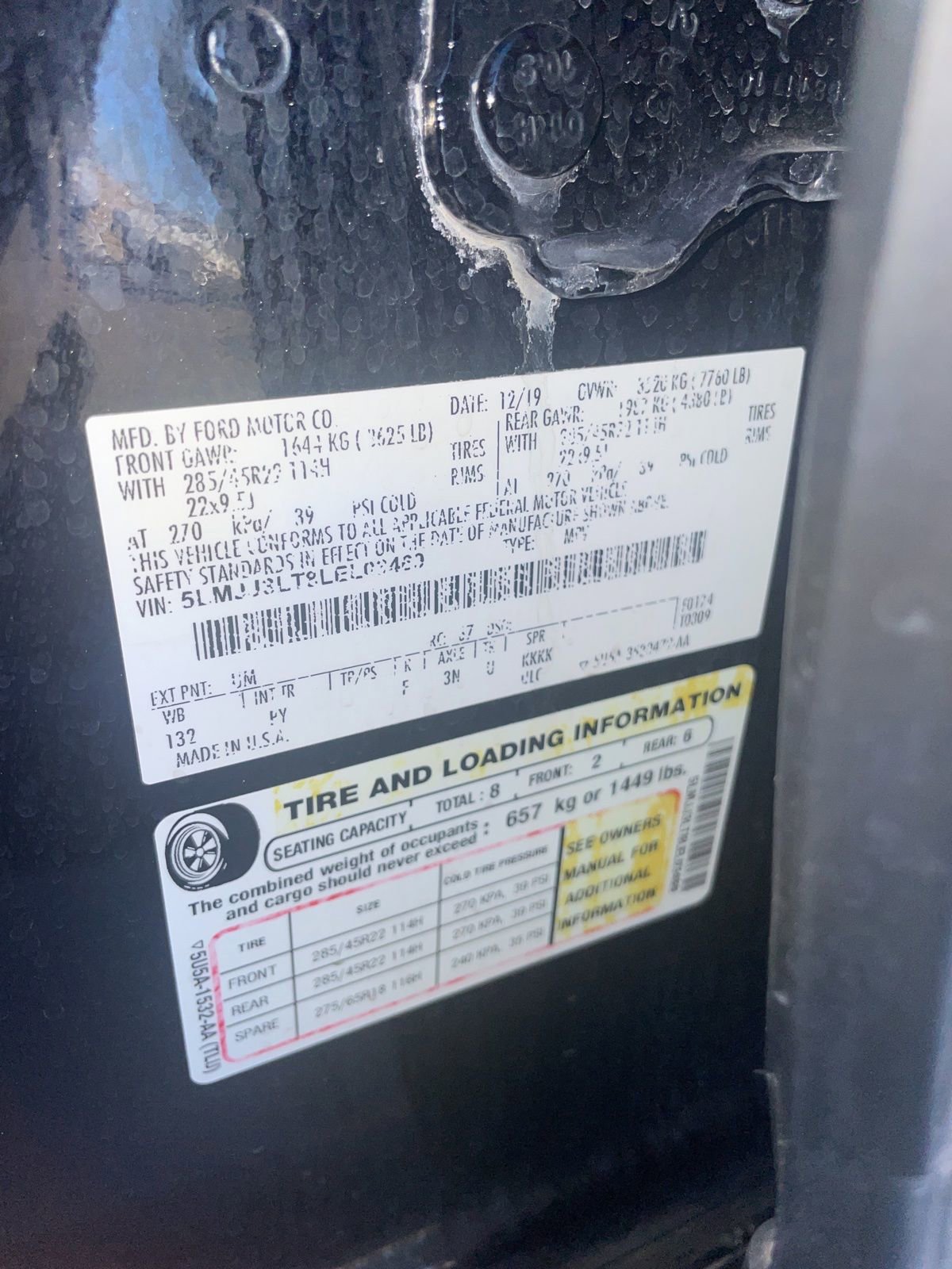 Used 2020 Lincoln Navigator L Reserve w/ Equipment Group 208A Reserve image 11