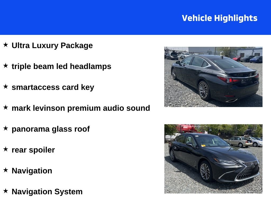 Used 2025 Lexus ES 350 Ultra Luxury FWD image 4