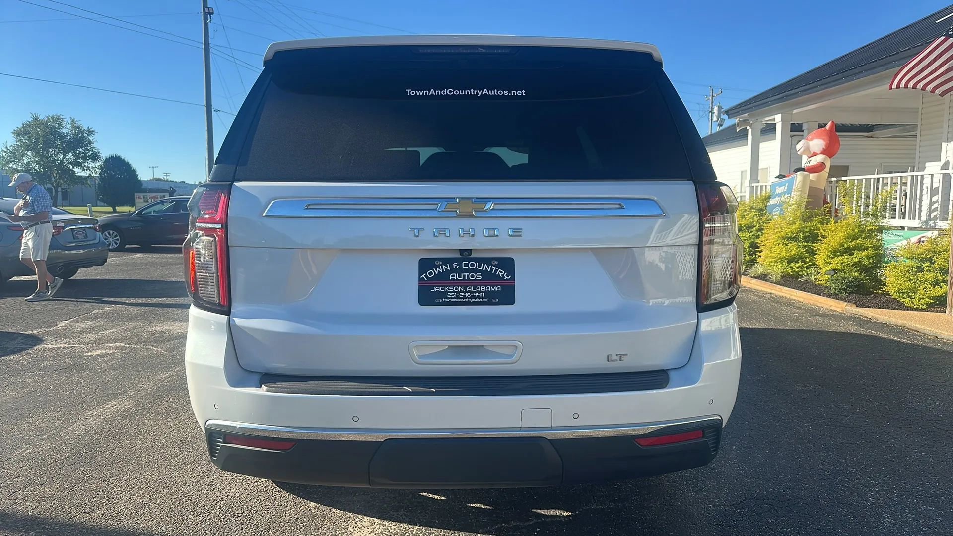 Used 2021 Chevrolet Tahoe LT w/ Rear Media and Nav Package image 6