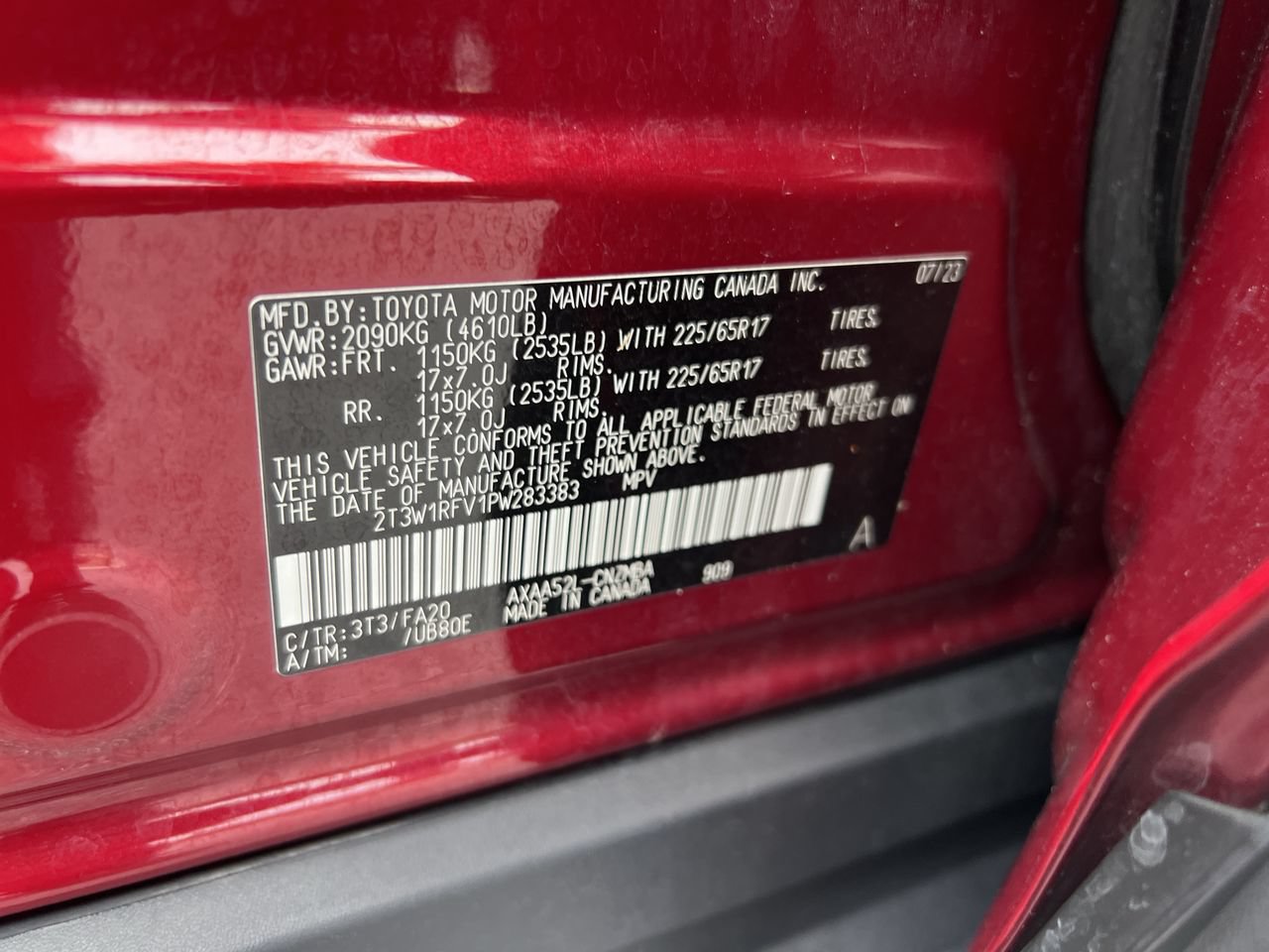 Used 2023 Toyota RAV4 XLE w/ Convenience Package FWD image 37