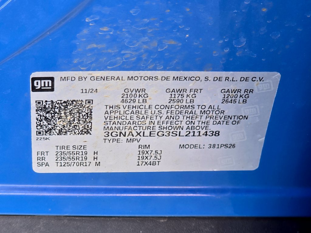 Used 2025 Chevrolet Equinox RS FWD image 22