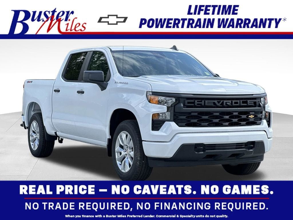 New 2026 Chevrolet Silverado 1500 Custom AWD/4WD image 1