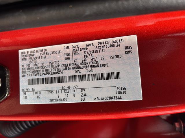 Certified 2023 Ford F150 XLT w/ Equipment Group 302A High image 21