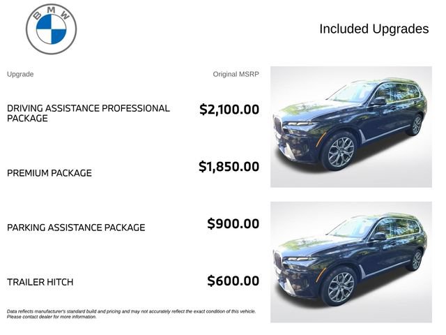 Used 2024 BMW X7 xDrive40i AWD/4WD image 3
