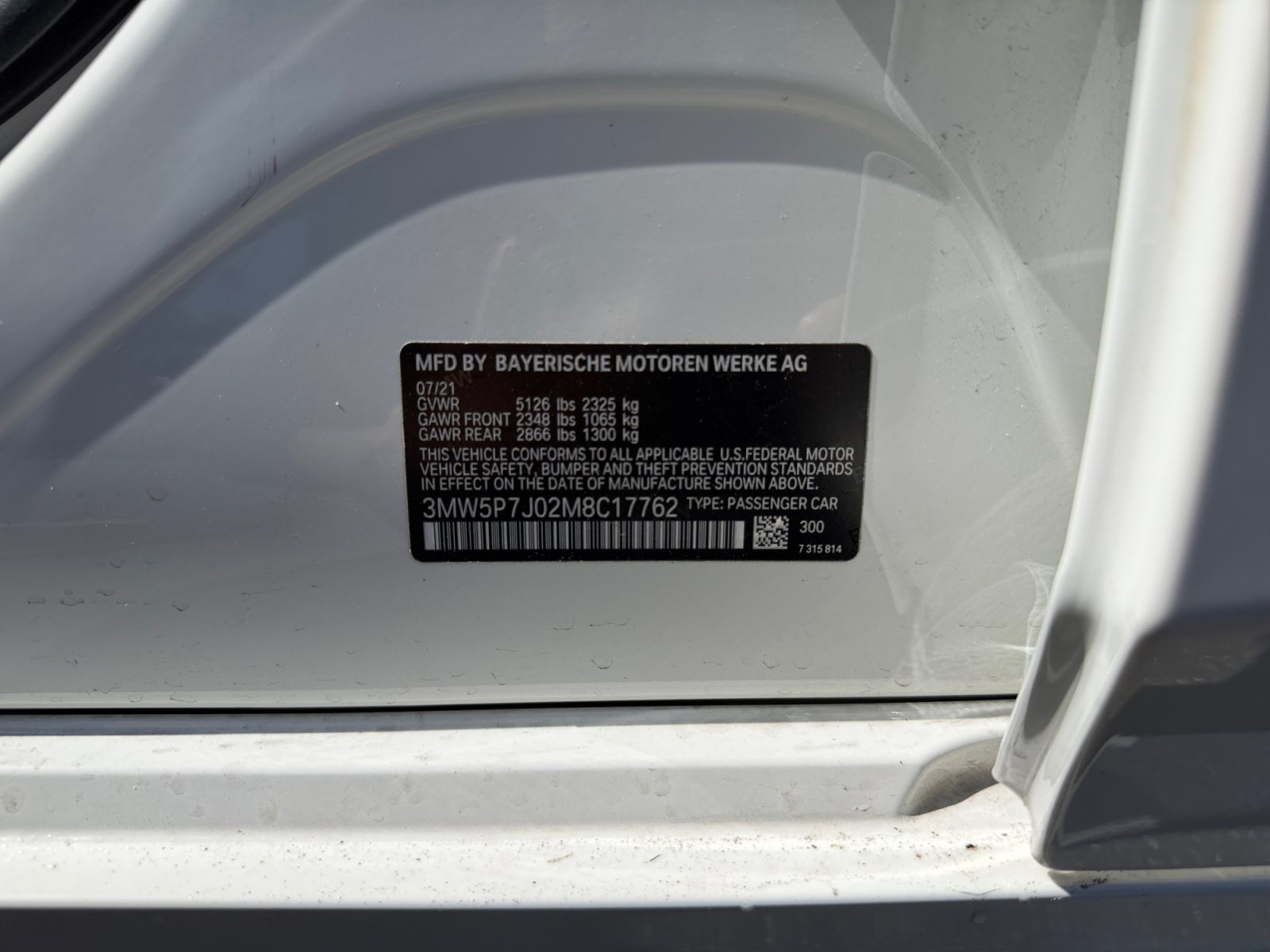 Used 2021 BMW 330e w/ Driving Assistance Package RWD image 20