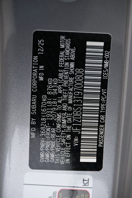 New 2026 Subaru BRZ tS image 18