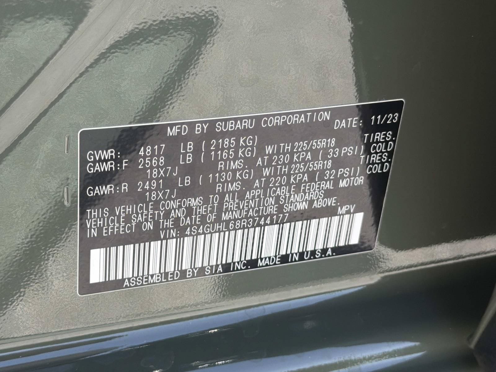 Certified 2024 Subaru Crosstrek 2.5i Limited w/ Popular Package #4A AWD/4WD image 35