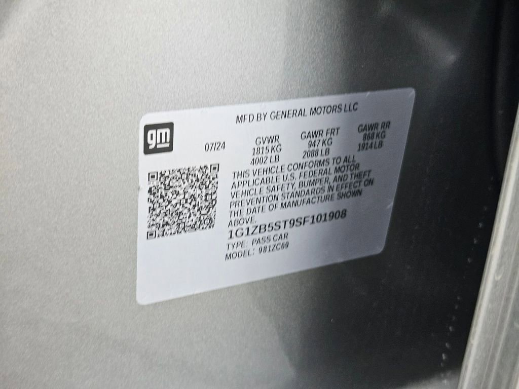 Certified 2025 Chevrolet Malibu LS image 38