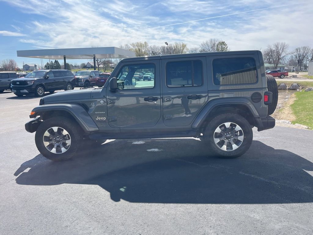 Used 2021 Jeep Wrangler Unlimited Sahara w/ Uconnect 4C Nav & Sound Group image 7