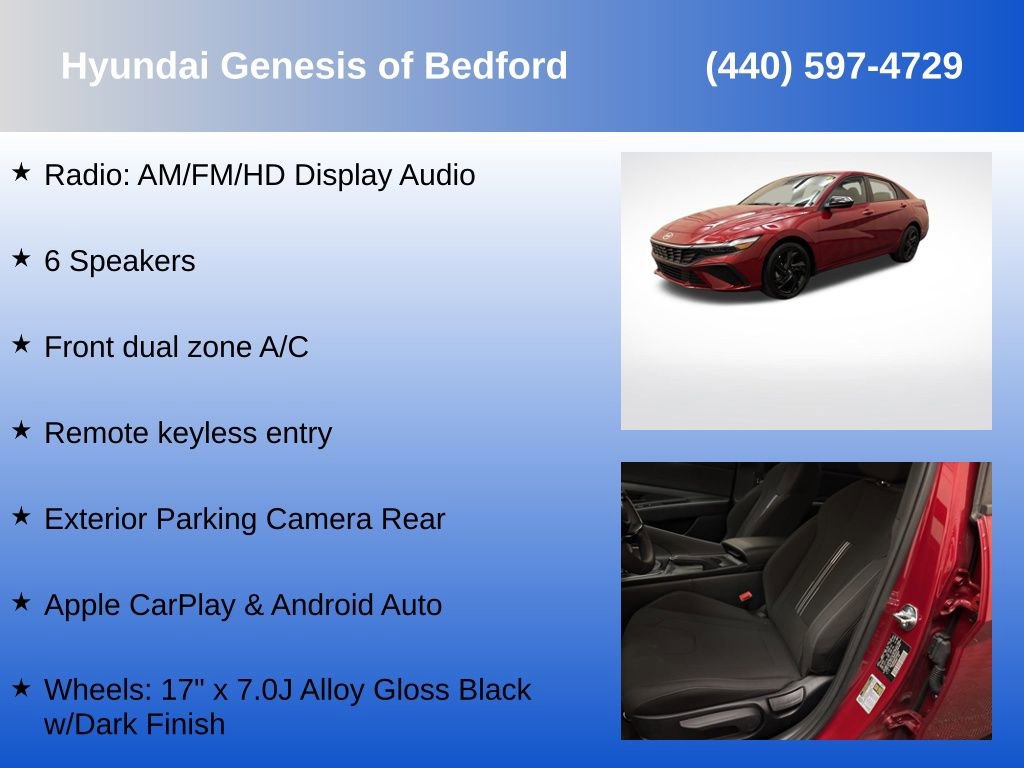 Certified 2026 Hyundai Elantra Sport FWD image 7