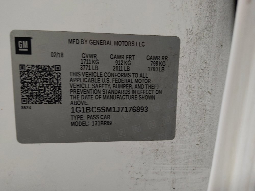 Used 2018 Chevrolet Cruze LS FWD image 33