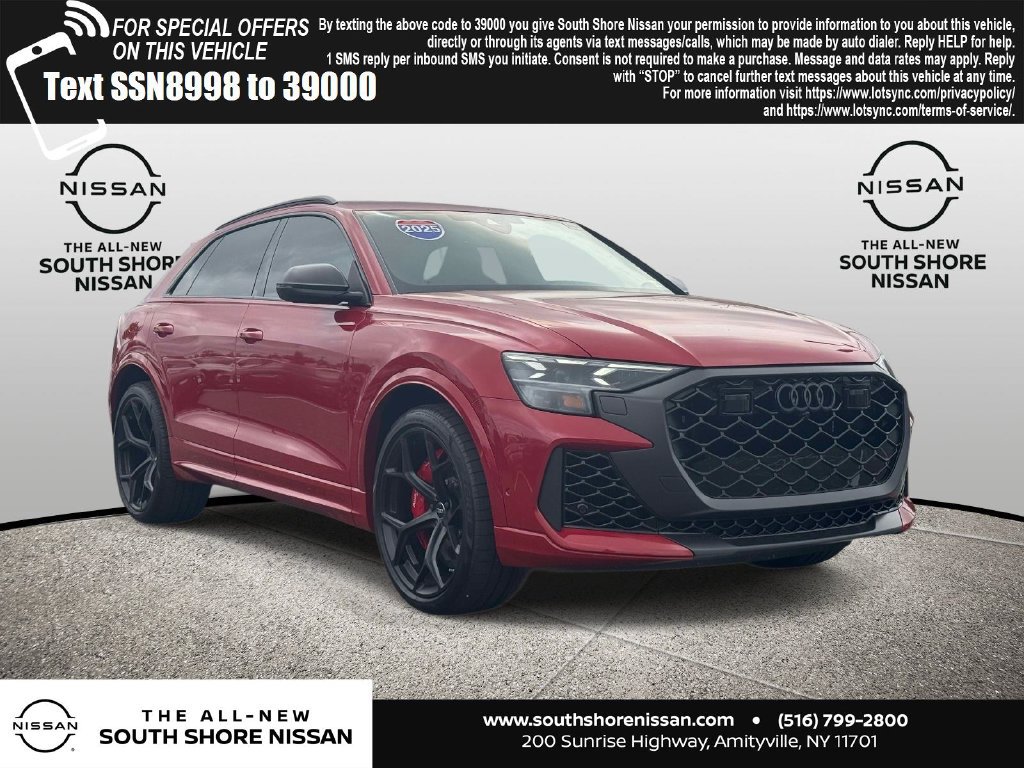 Used 2025 Audi RS Q8 performance