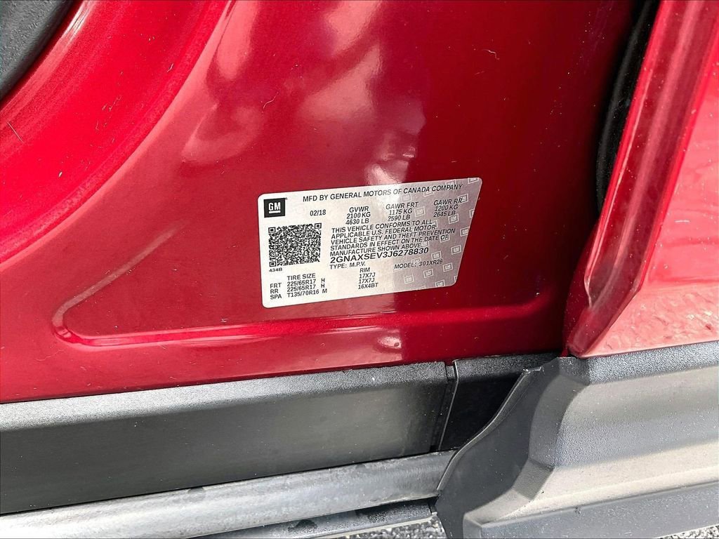 Used 2018 Chevrolet Equinox LT AWD/4WD image 33