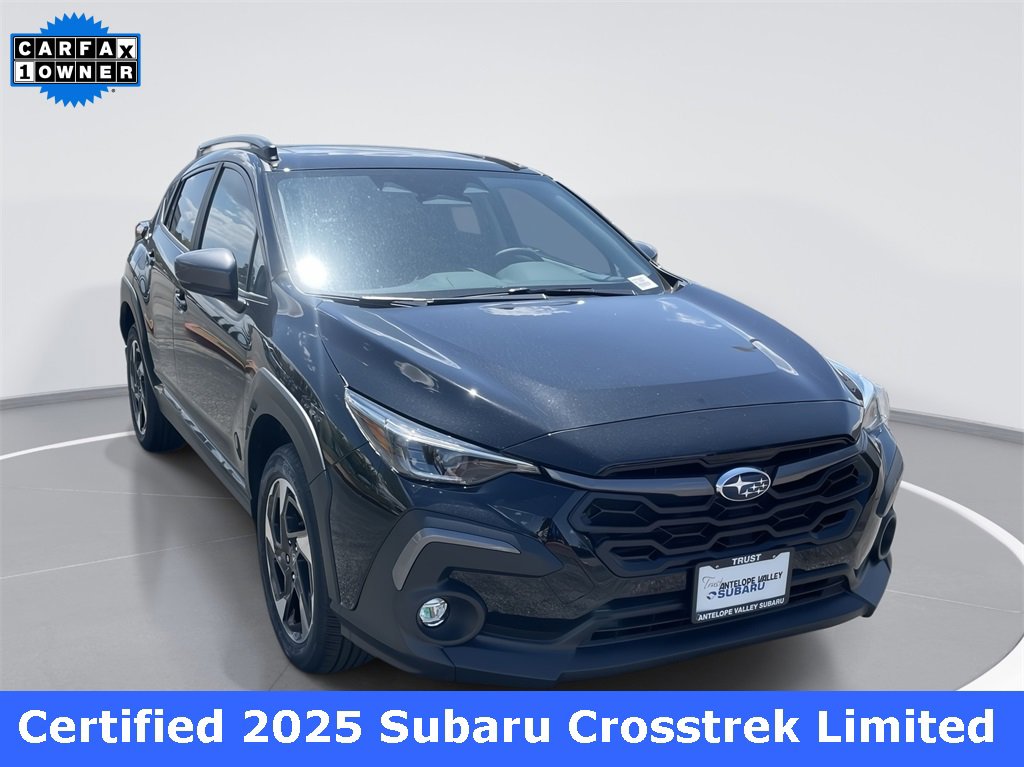 Certified 2025 Subaru Crosstrek 2.5i Limited w/ Crosstrek Mirror Package image 1