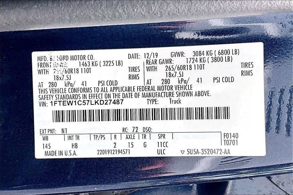 Used 2020 Ford F150 Lariat image 36