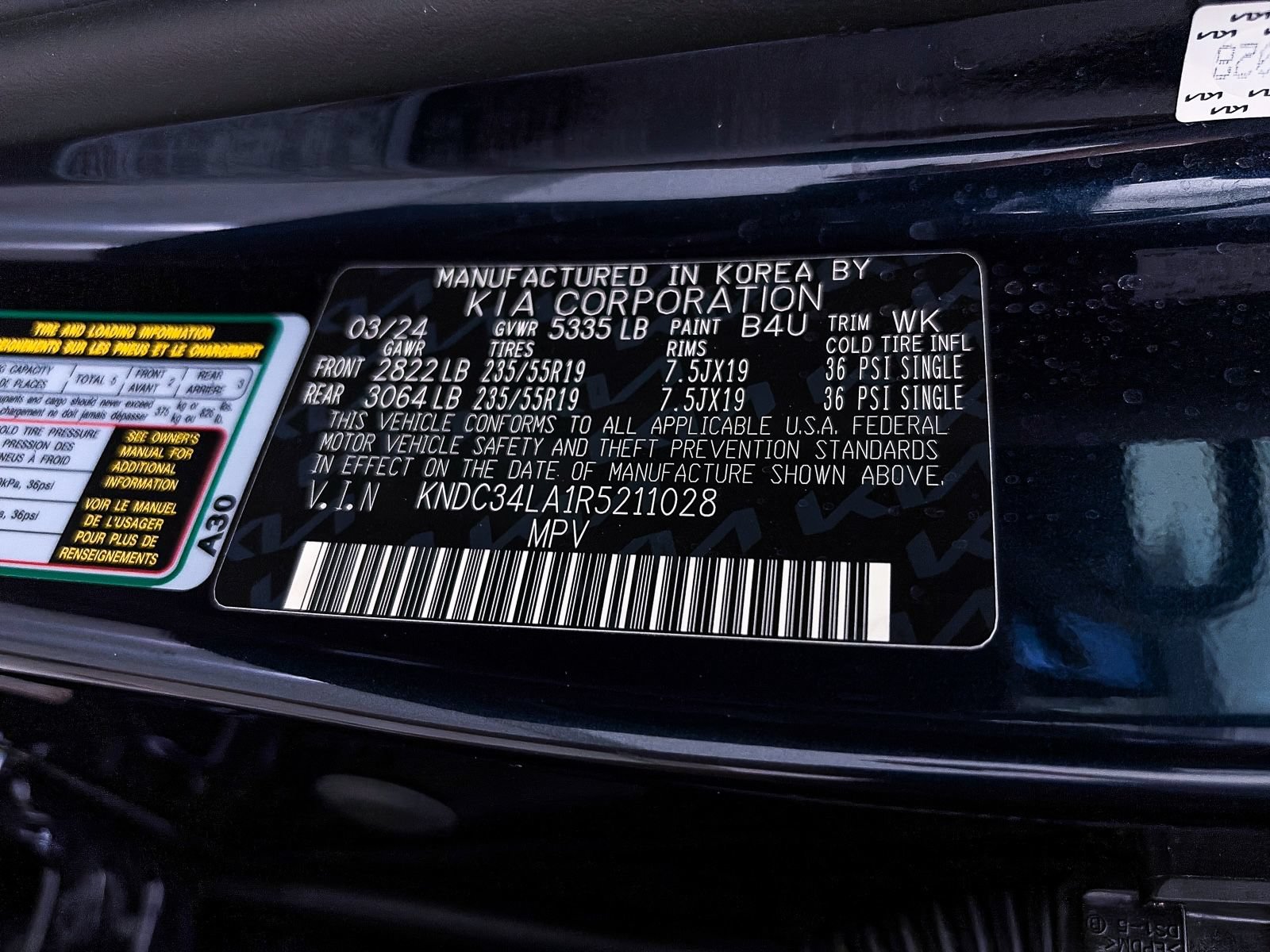 Certified 2024 Kia EV6 Light RWD image 41