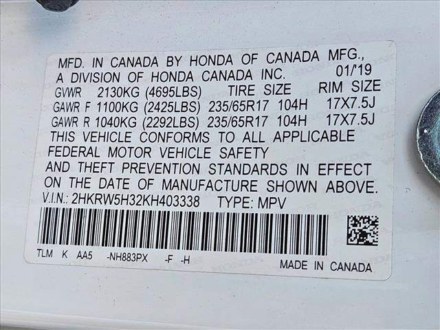 Used 2019 Honda CR-V LX image 22