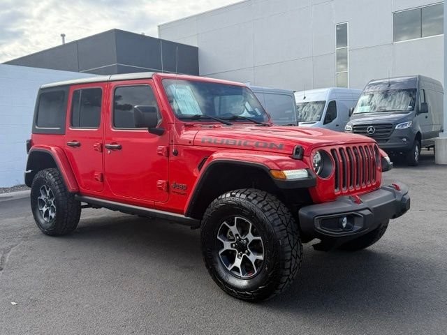 Used 2022 Jeep Wrangler Unlimited Rubicon w/ LED Lighting Group AWD/4WD image 8