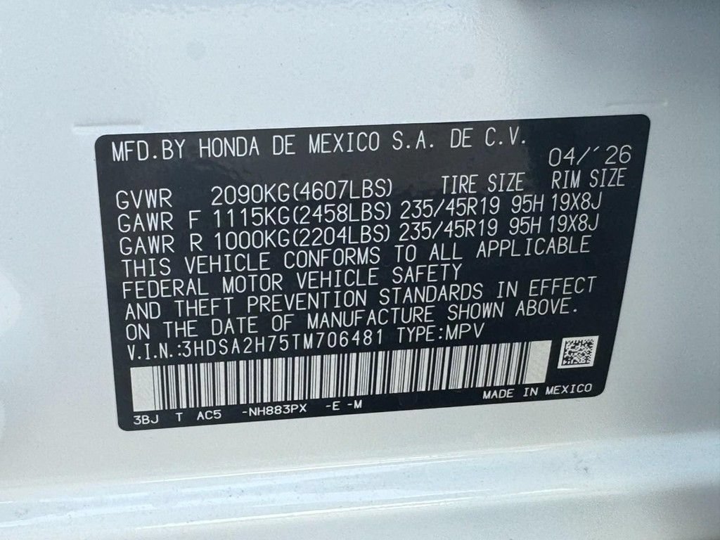 New 2026 Acura ADX A-Spec w/ Advance Package AWD/4WD image 22
