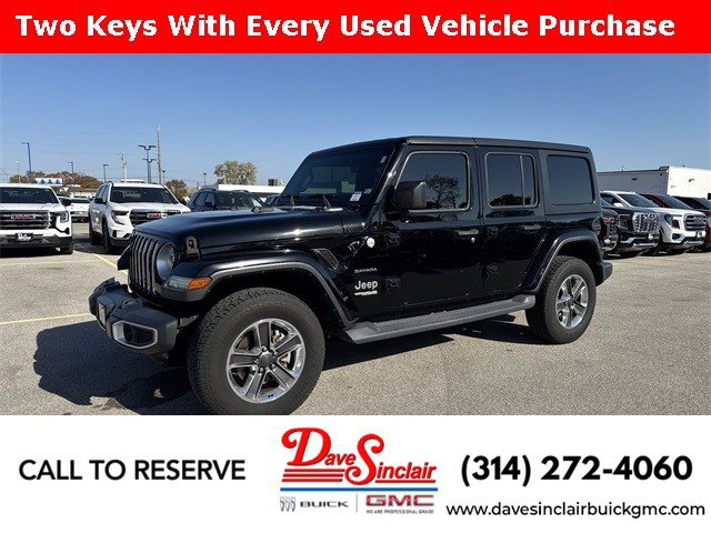 Used 2019 Jeep Wrangler Unlimited Sahara w/ LED Lighting Group