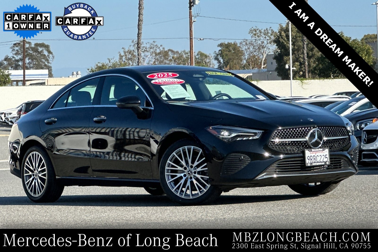 Certified 2025 Mercedes-Benz CLA 250
