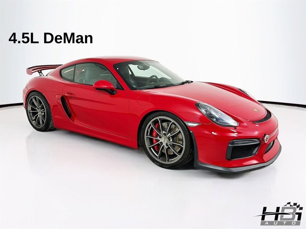 Used 2016 Porsche Cayman GT4 RWD image 4