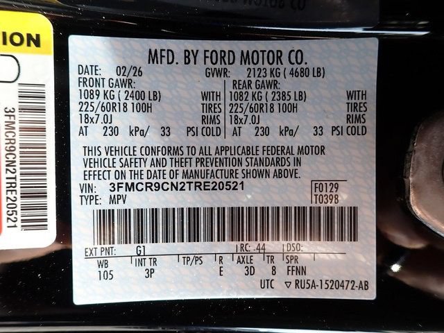 New 2026 Ford Bronco Sport Outer Banks AWD/4WD image 17
