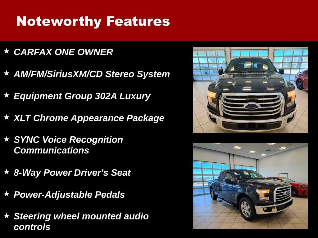 Used 2016 Ford F150 XLT w/ Equipment Group 302A Luxury image 6