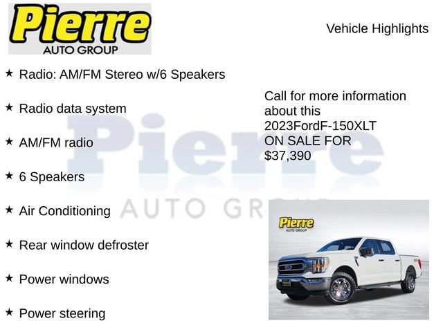 Used 2023 Ford F150 XLT w/ Equipment Group 302A High image 7