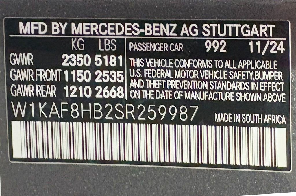 Used 2025 Mercedes-Benz C 43 AMG 4MATIC Sedan image 40